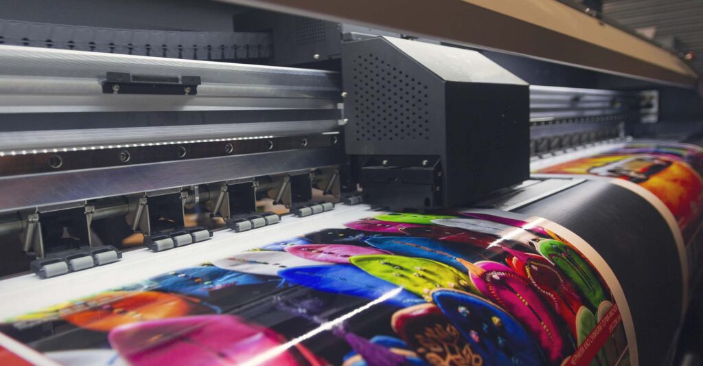 A large project being printed