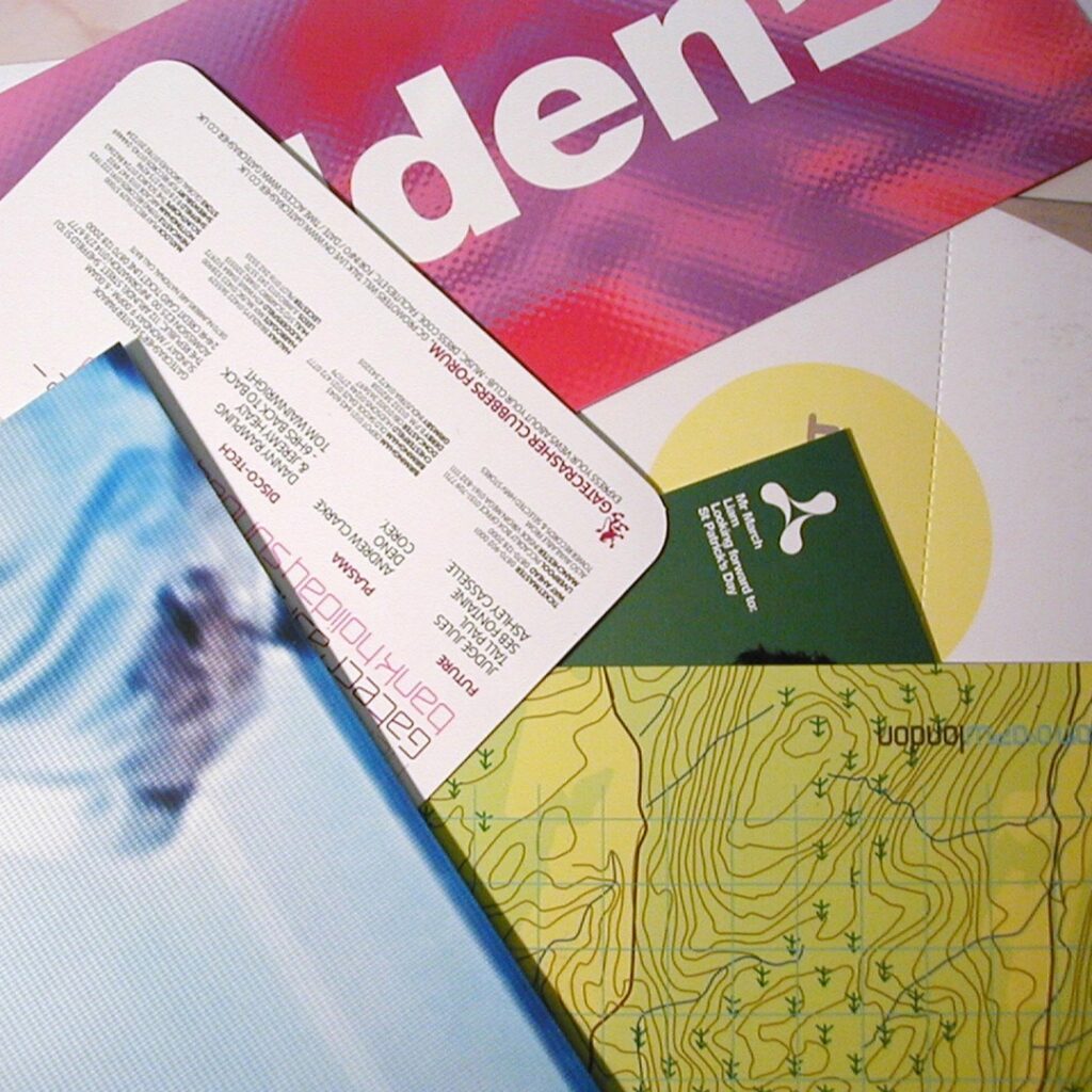 marketing materials, flyers, business cards