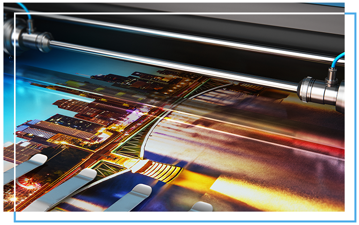 Image of an image being printed