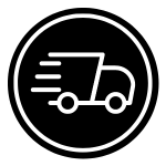 speeding mail truck icon