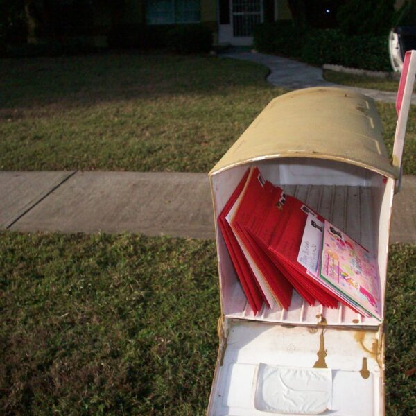 mail box full of mail